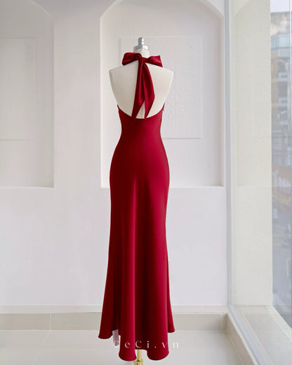 Ceci Gabrille Dress - Burgundy Noir