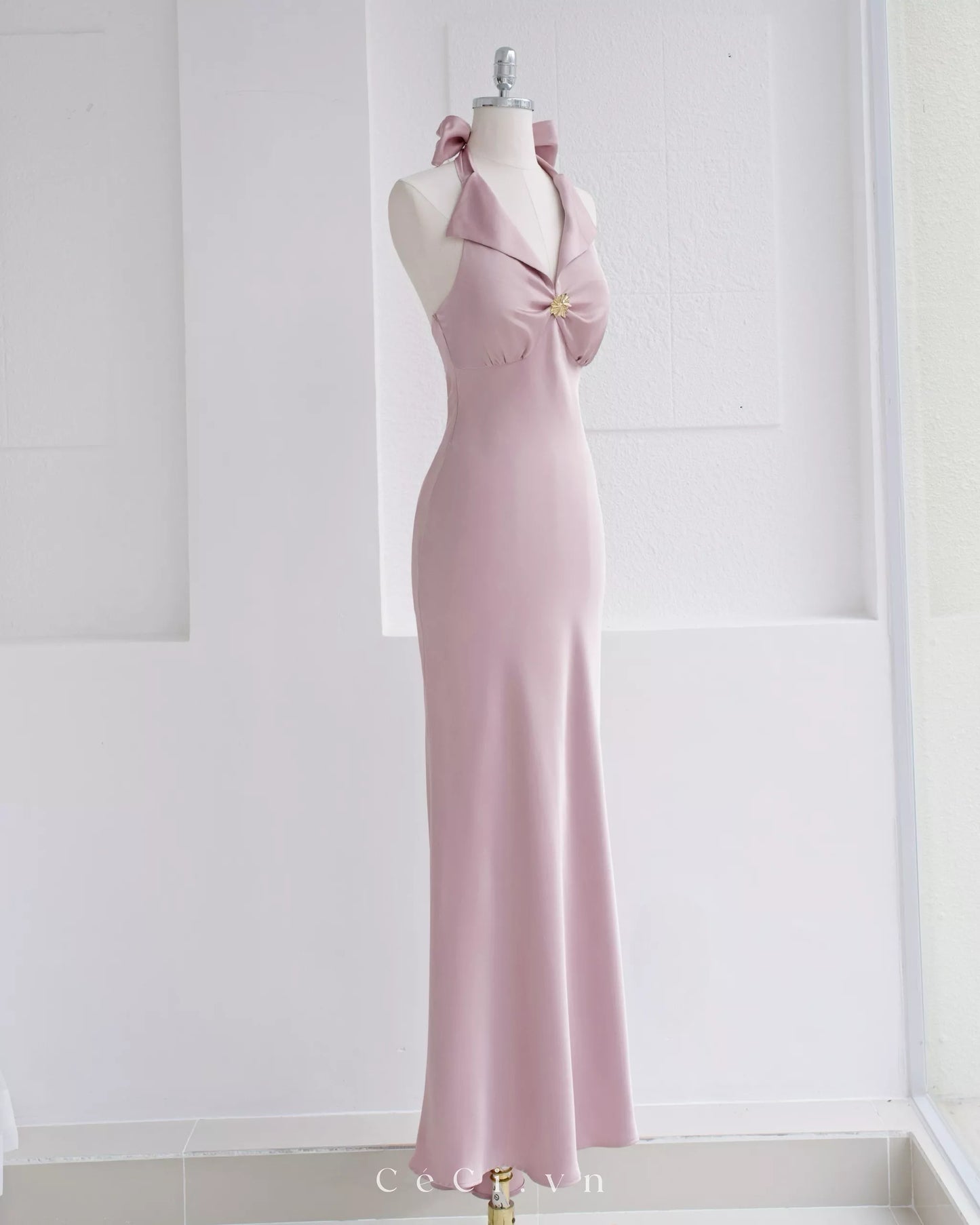 Ceci Gabrille Dress - Dusty Petal