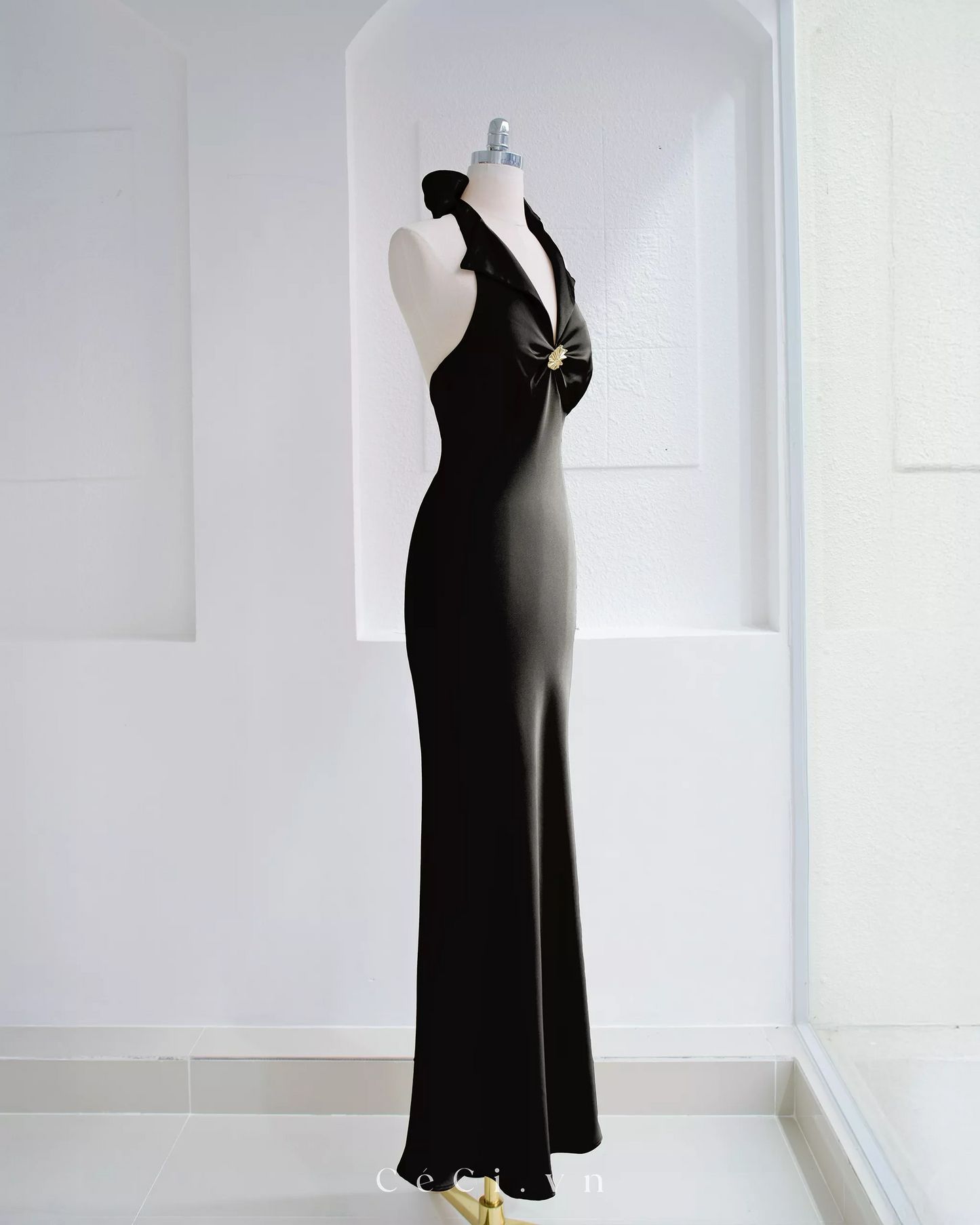 Ceci Gabrille Dress - Midnight Poise