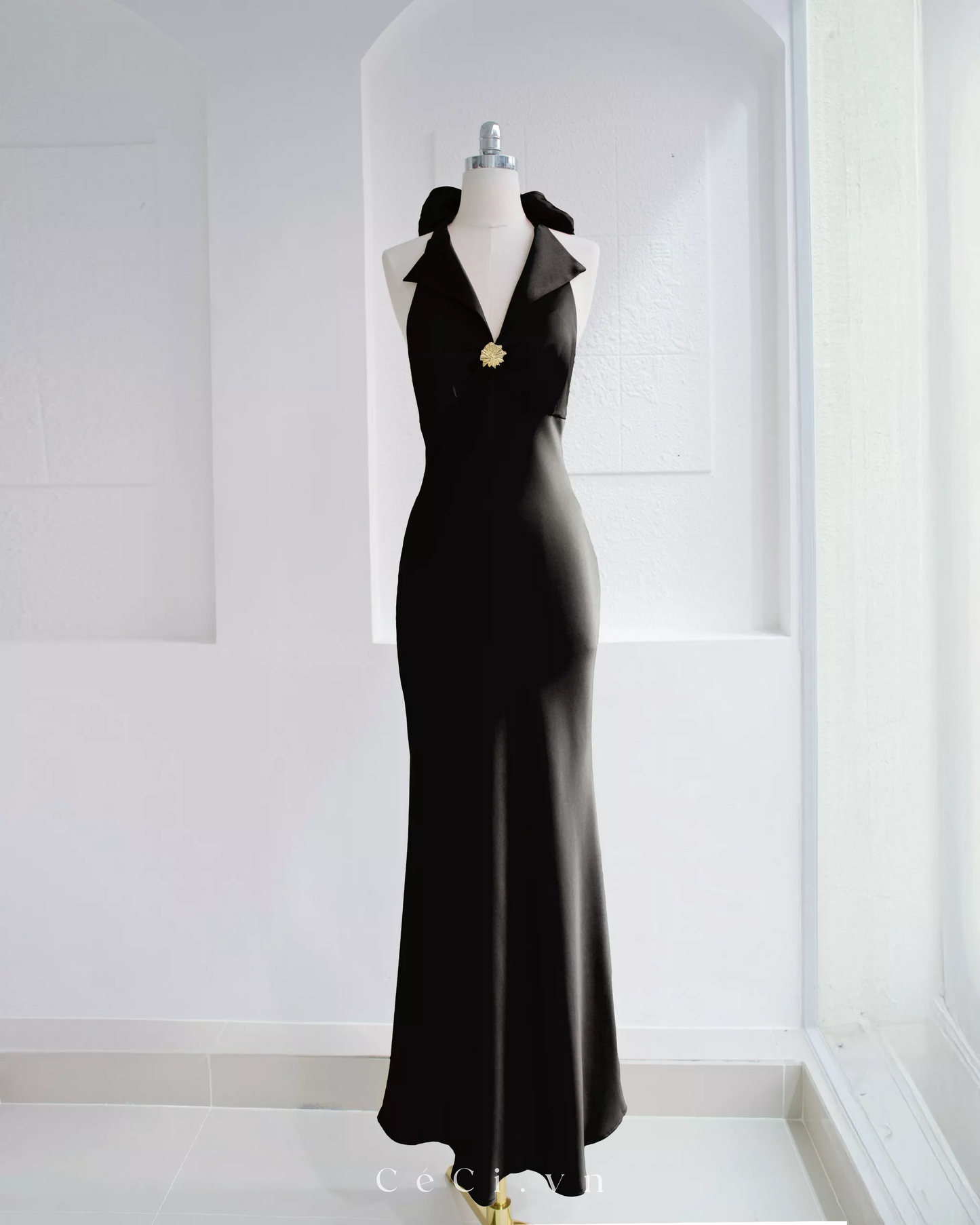 Ceci Gabrille Dress - Midnight Poise