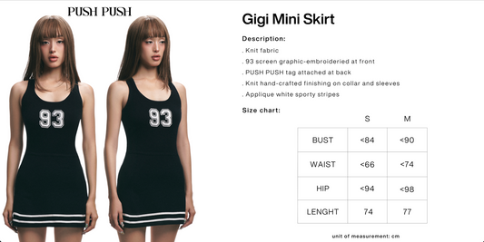 Push Push Gigi Mini Dress (Pre-order)