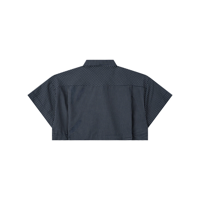 Push Push Gingham Crop Shirt