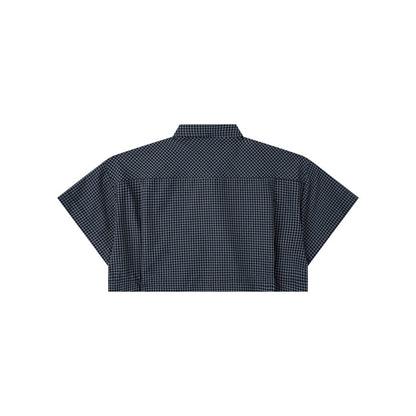 Push Push Gingham Crop Shirt