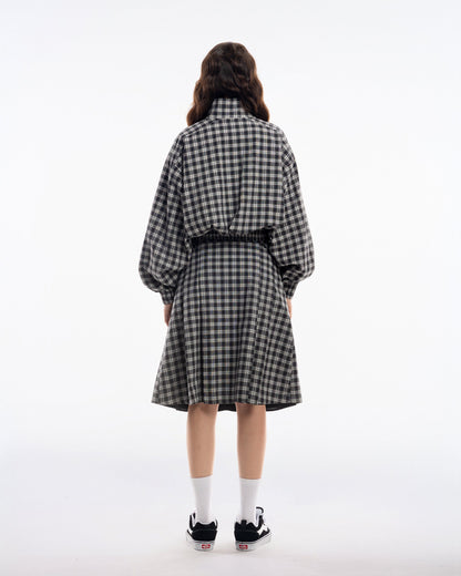 Push Push Gingham Midi Skirt