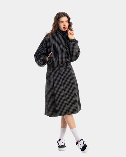 Push Push Gingham Midi Skirt