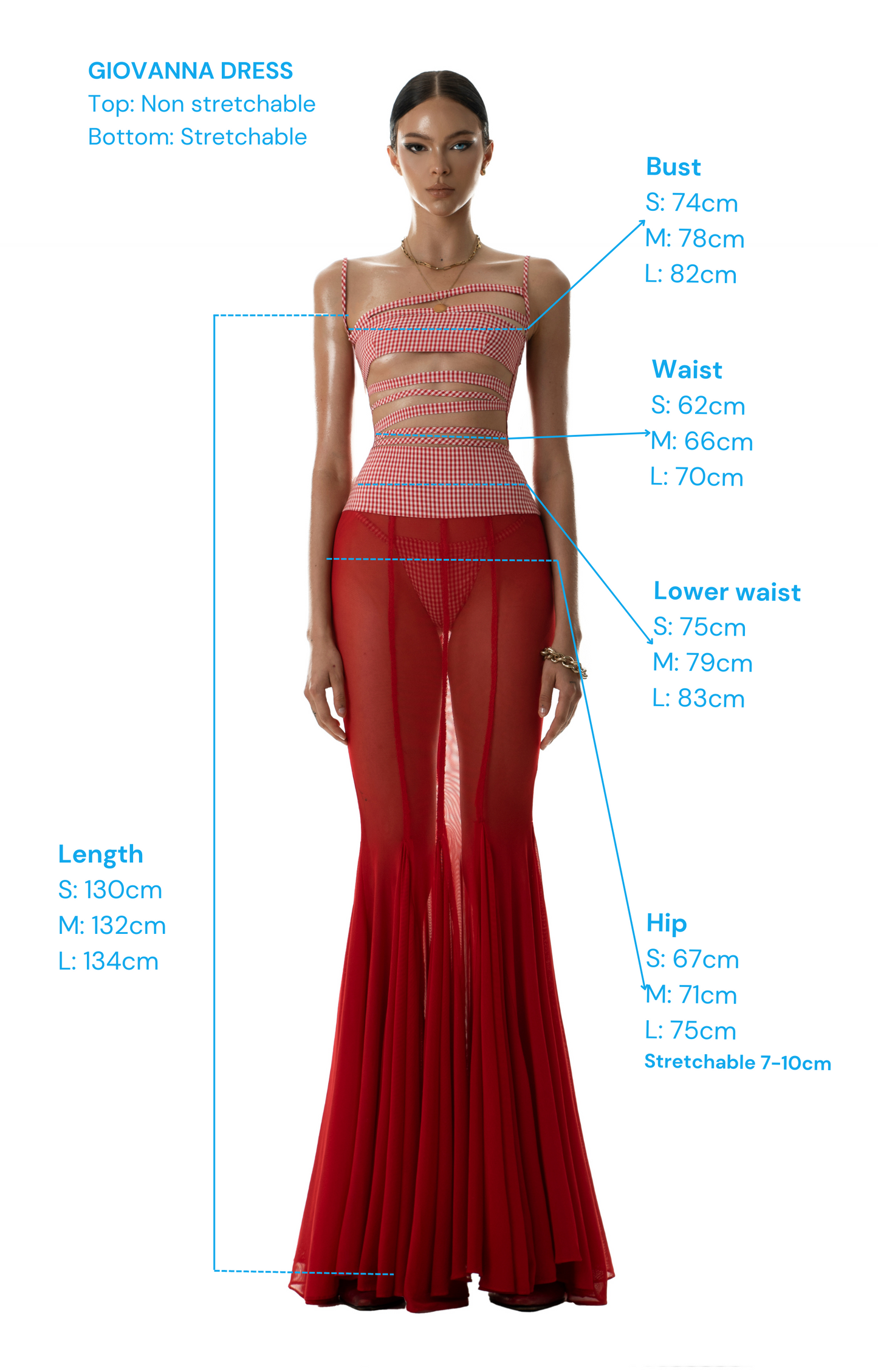 Huelleyrose Giovanna Dress (Pre-order)