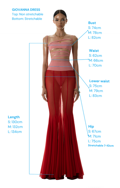 Huelleyrose Giovanna Dress (Pre-order)