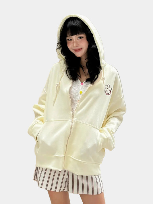 Mieufashionista Zip Hoodie Jacket Gisel