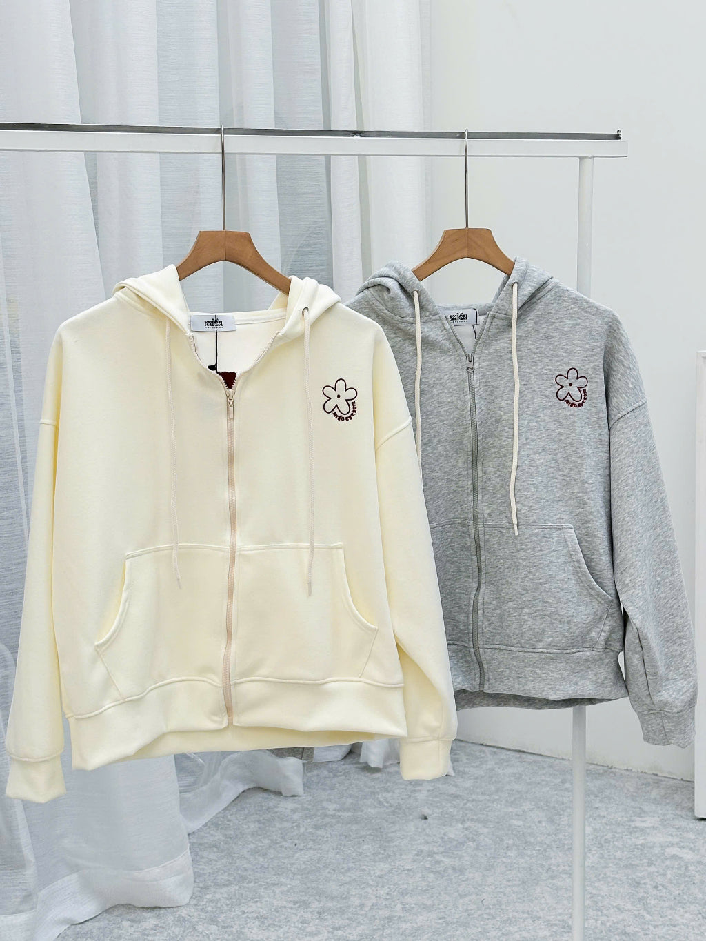 Mieufashionista Zip Hoodie Jacket Gisel