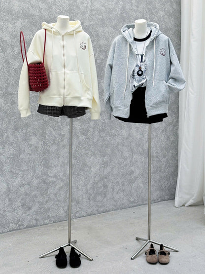 Mieufashionista Zip Hoodie Jacket Gisel