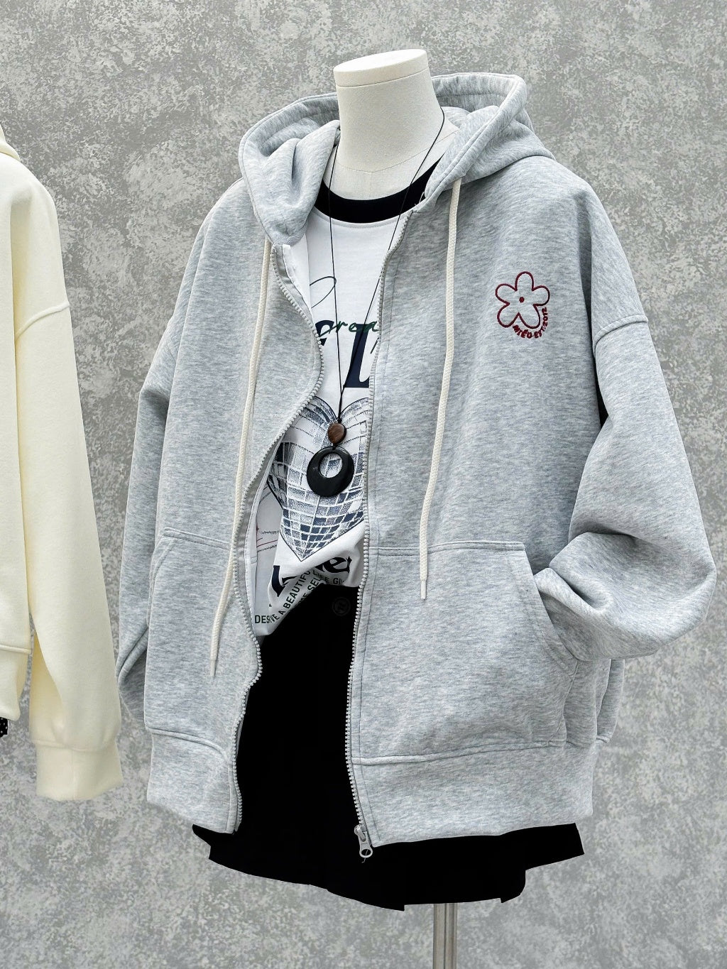 Mieufashionista Zip Hoodie Jacket Gisel