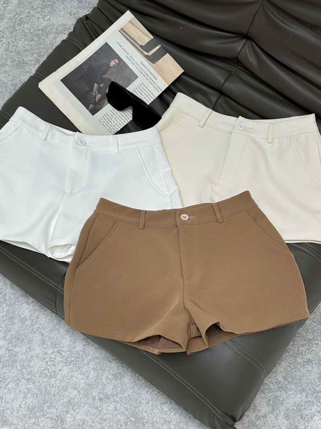 Mieufashionista Giselbi Plain Shorts