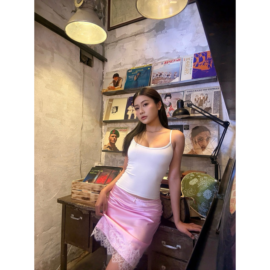 Trouvaile.co_ Glam Midi Skirt