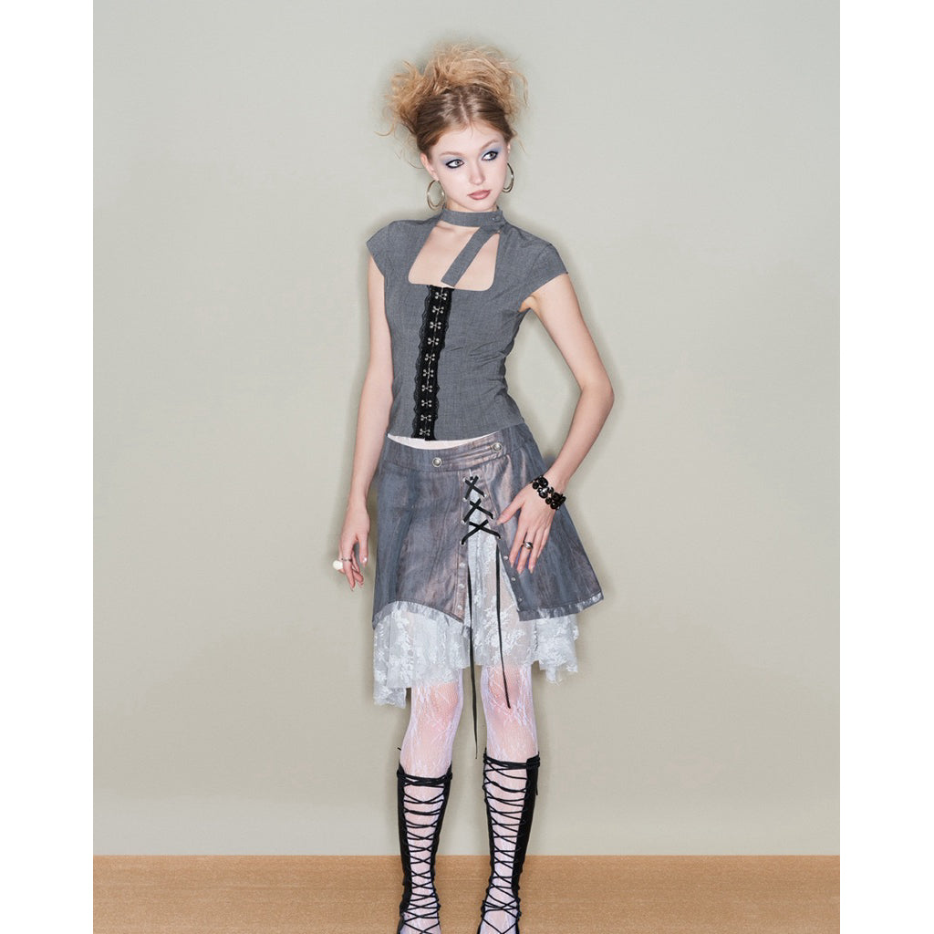 Into.Eight Glitch Skirt