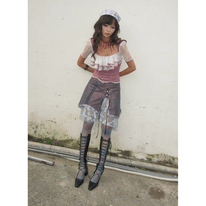 Into.Eight Glitch Skirt
