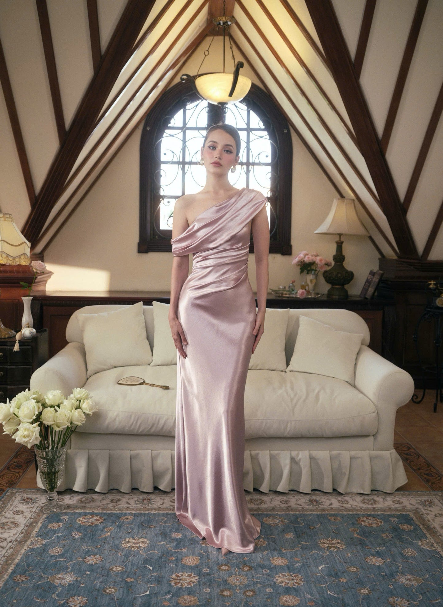 Kisserine Grace Dress - Pink