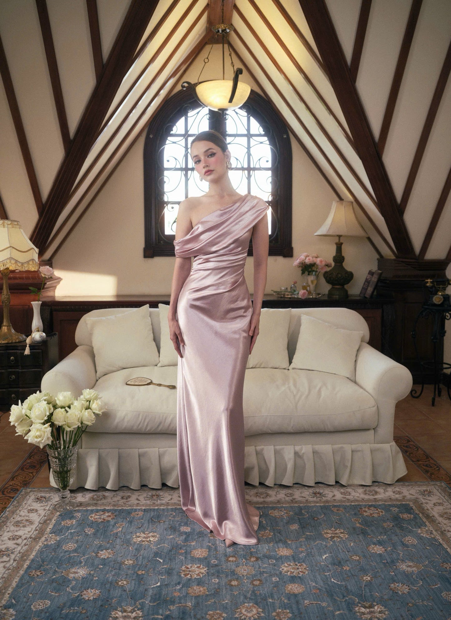 Kisserine Grace Dress - Pink