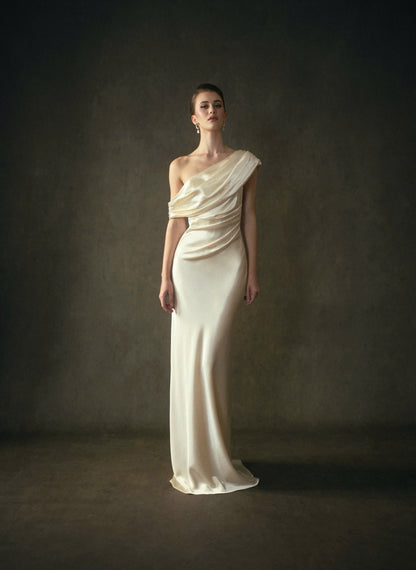 Kisserine Grace Dress - Ivory