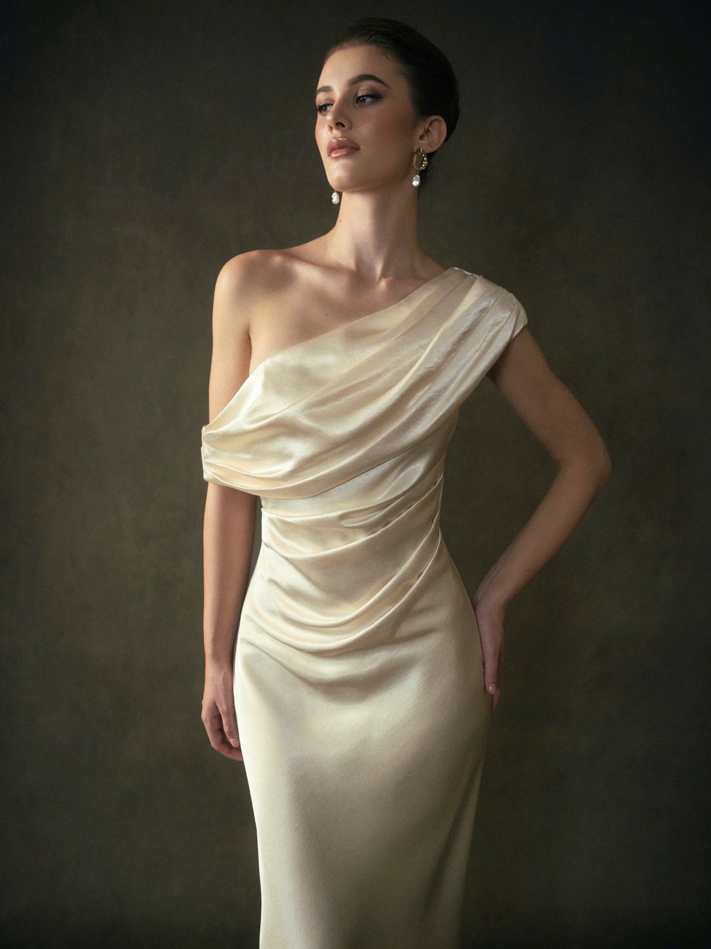 Kisserine Grace Dress - Ivory