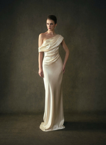 Kisserine Grace Dress - Ivory
