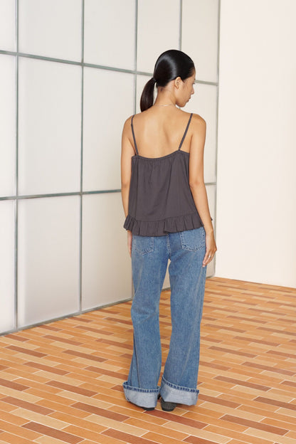 Libe Grey Cami Top (Pre-order)