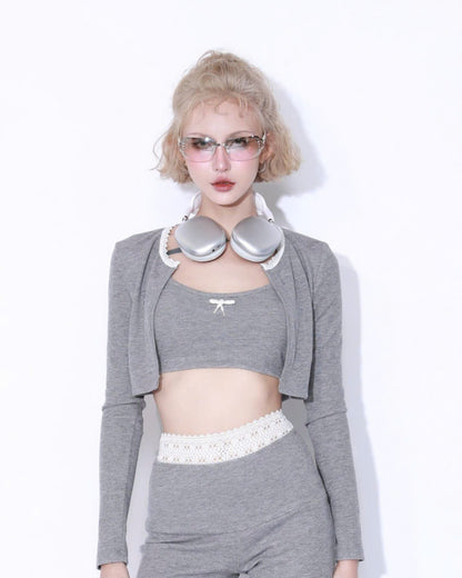 Sodope Club Grey Melor Top (Pre-order)