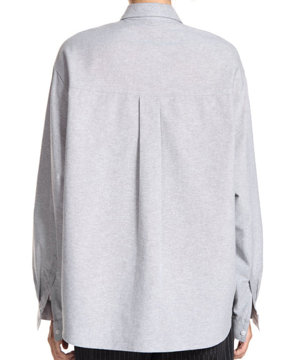 Libe Grey Oversized Shirt (Pre-order)