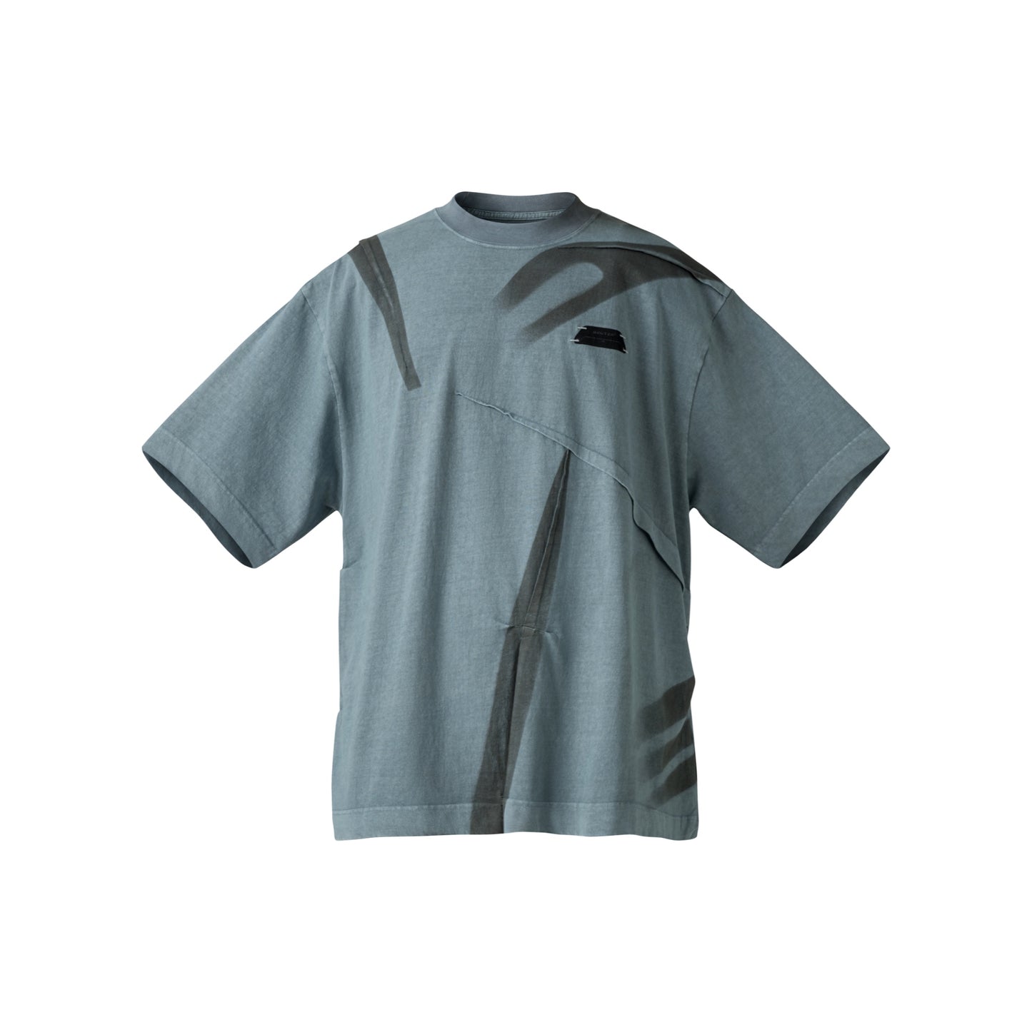 The Beuter Grey Stone Wrinkled T-Shirt