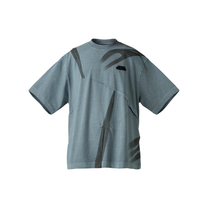 The Beuter Grey Stone Wrinkled T-Shirt