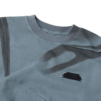 The Beuter Grey Stone Wrinkled T-Shirt