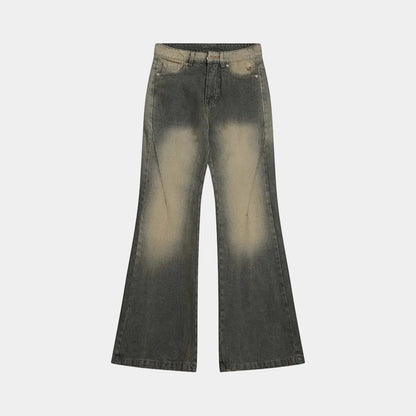 WHOSE Grind Flared Jeans Wash Ver 1