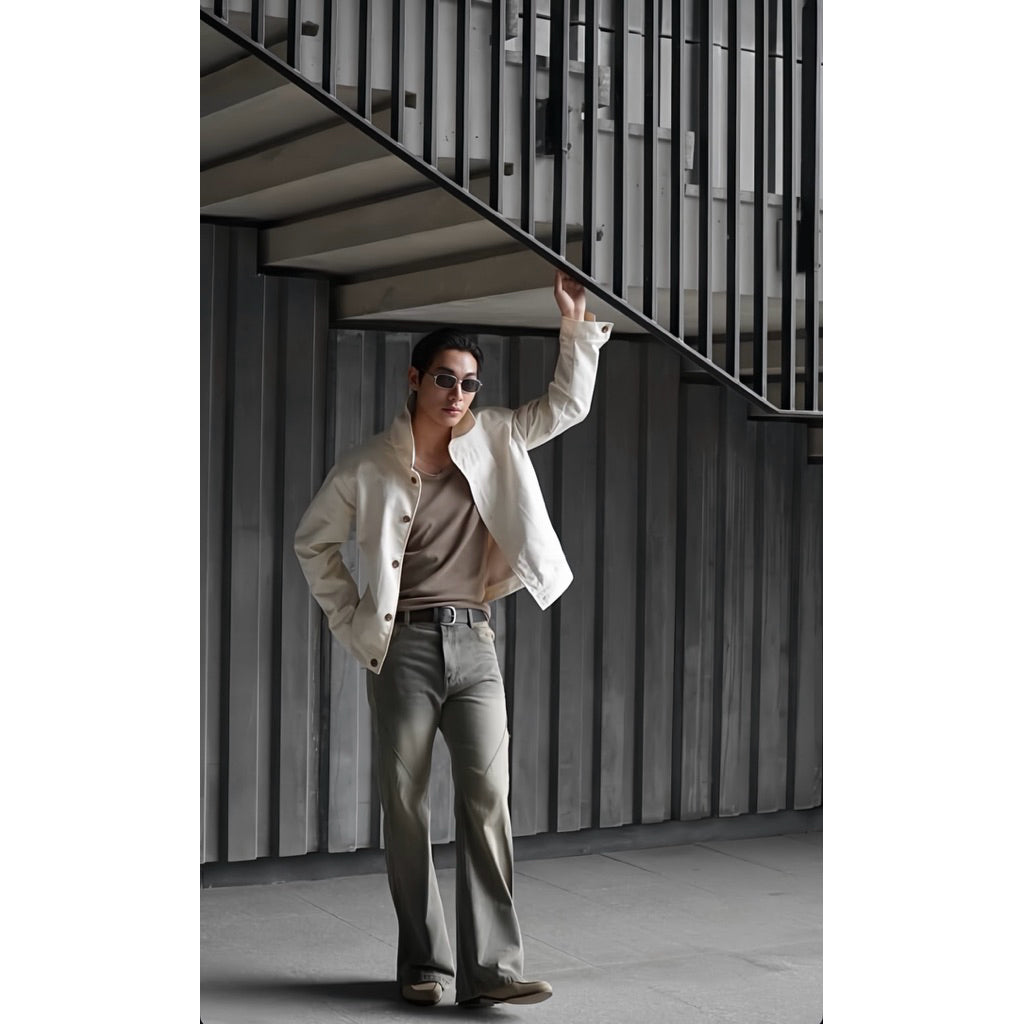 WHOSE Grind Flared Jeans Wash Ver 1