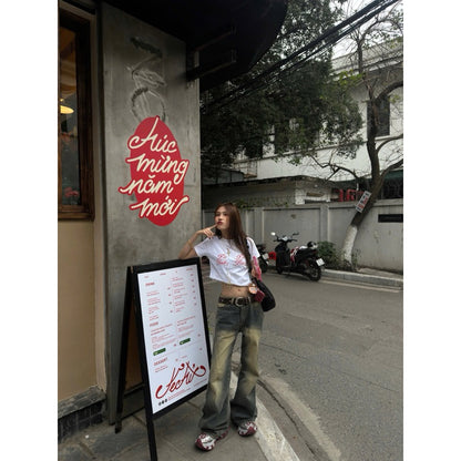 WHOSE Grind Flared Jeans Wash Ver 1