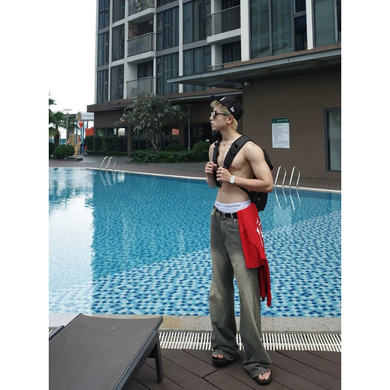 WHOSE Grind Flared Jeans Wash Ver 1