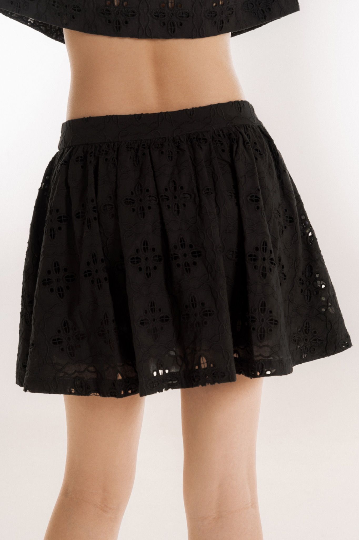 Libe Guipure Mini Skirt (Pre-order)