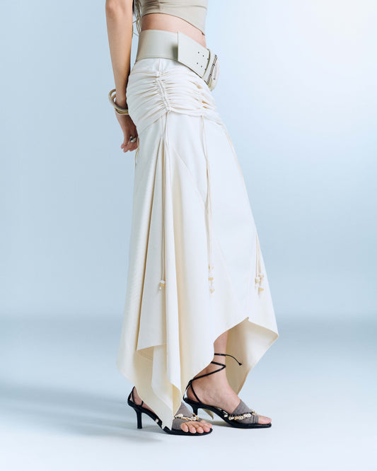 Bunny Hill Harlow Skirt - Ivory (Pre-order)