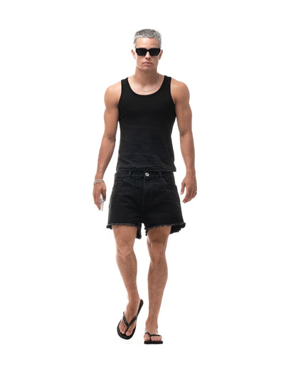 STRESSMAMA Hôtel Mama Denim Shorts (Pre-order)