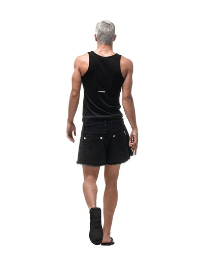STRESSMAMA Hôtel Mama Denim Shorts (Pre-order)