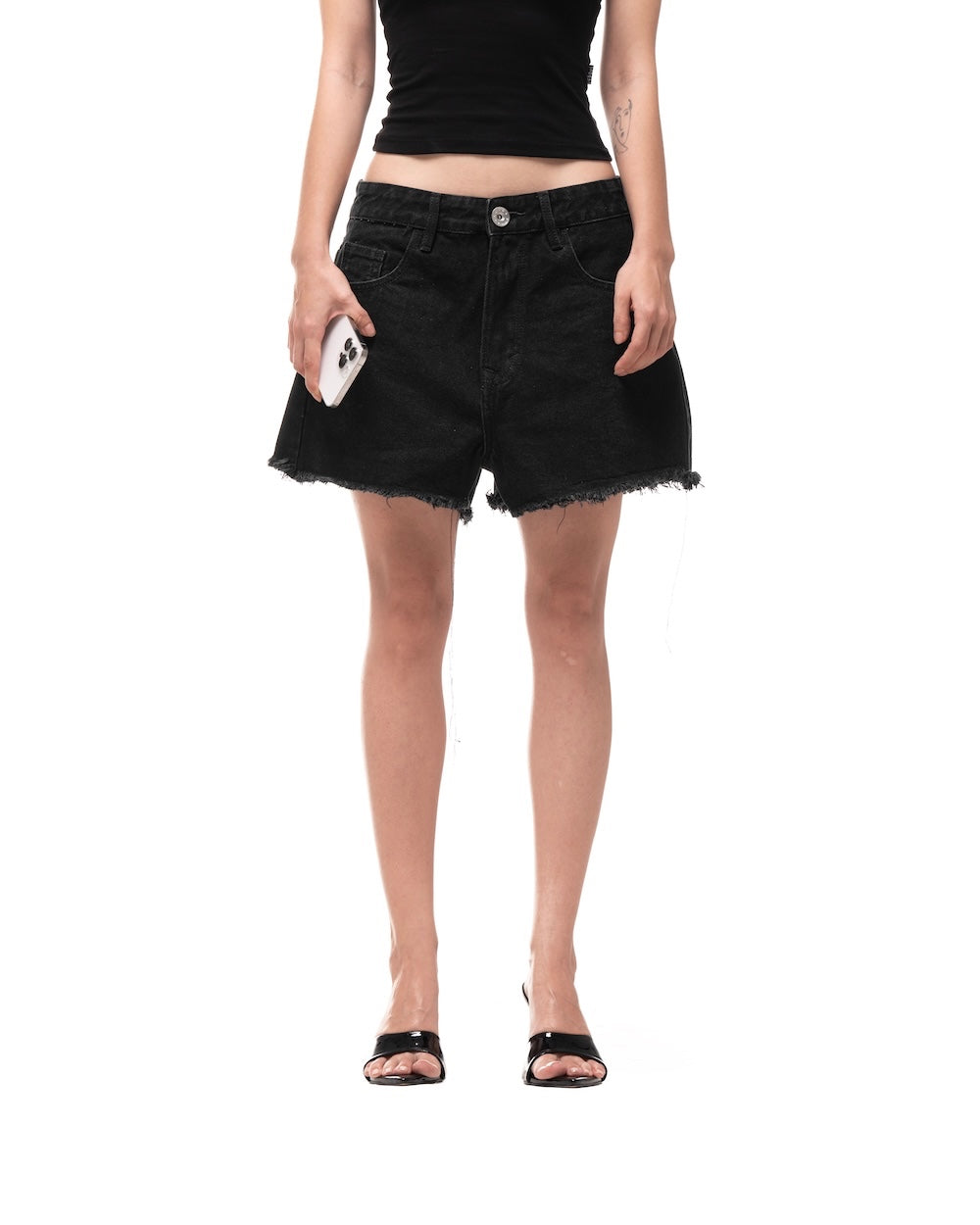 STRESSMAMA Hôtel Mama Denim Shorts (Pre-order)