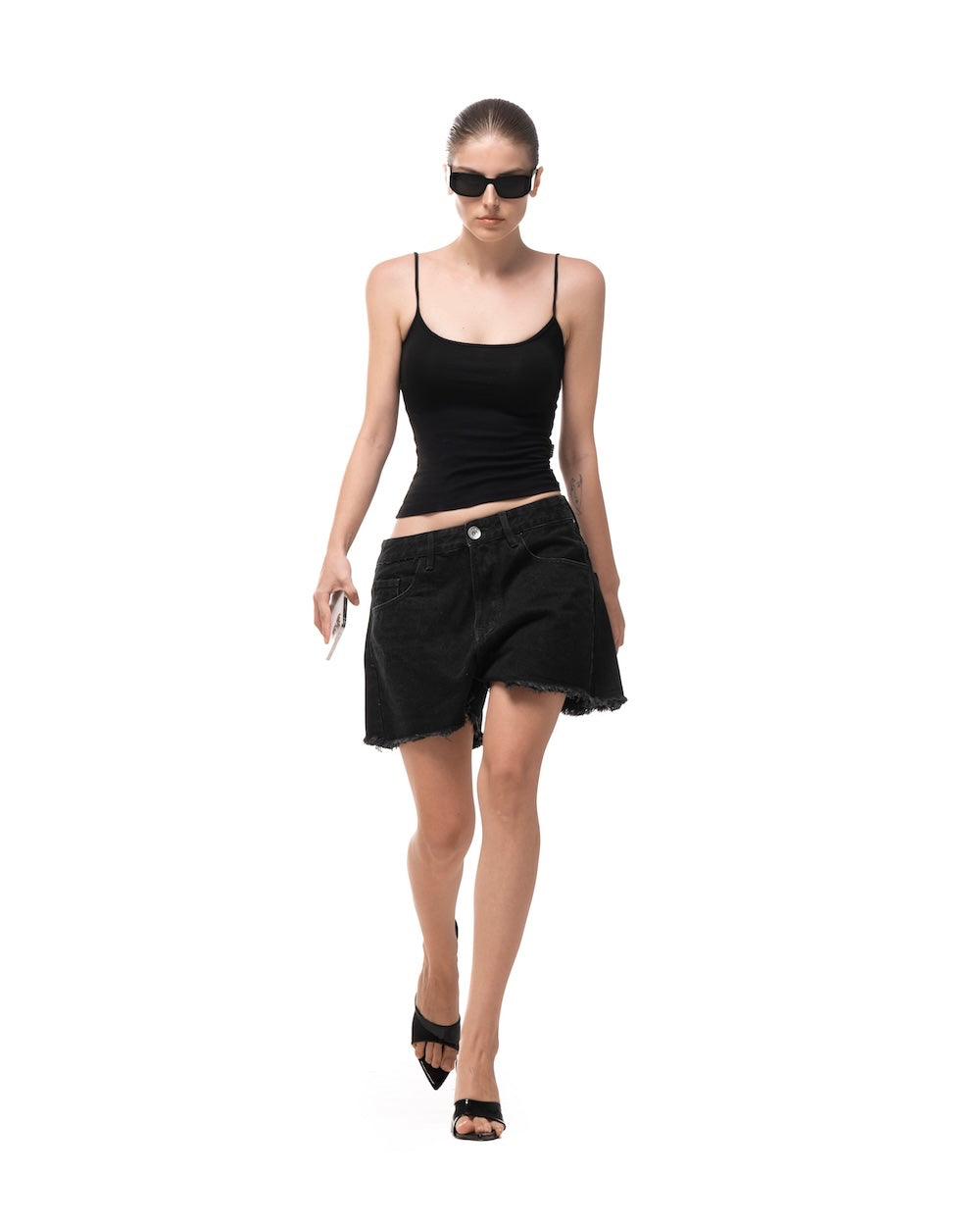 STRESSMAMA Hôtel Mama Denim Shorts (Pre-order)
