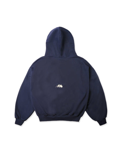 Hades Heaven’S Call Hoodie Zip - Blue Navy