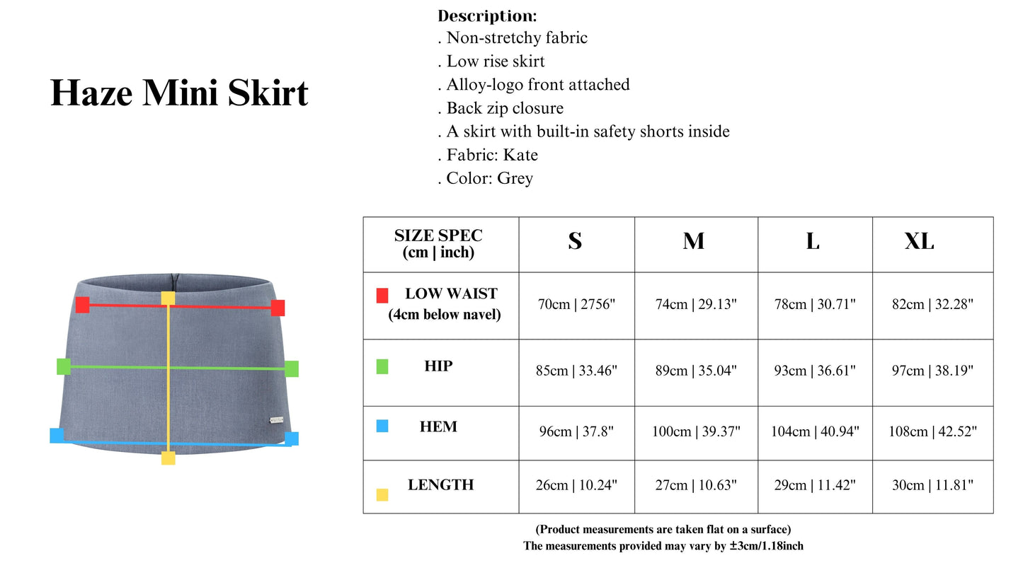 Push Push Haze Mini Skirt (Pre-order)