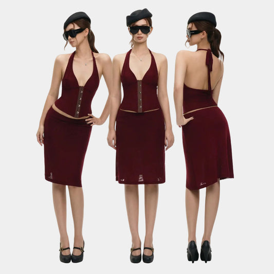 Healing Breathe Midiskirt