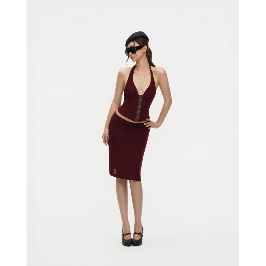 Healing Breathe Midiskirt