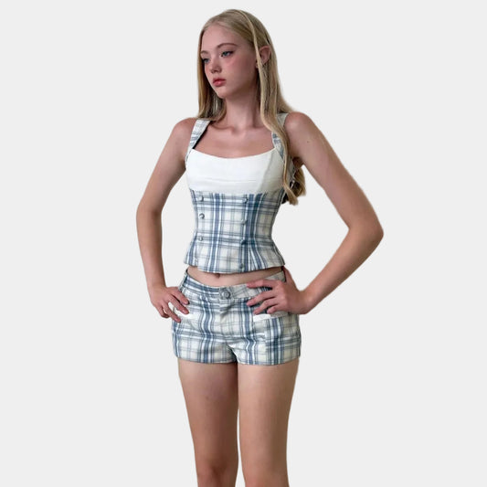 Aiai Heather Button Corset