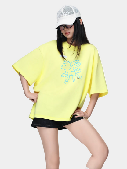 61__comfy Horseswing Tee