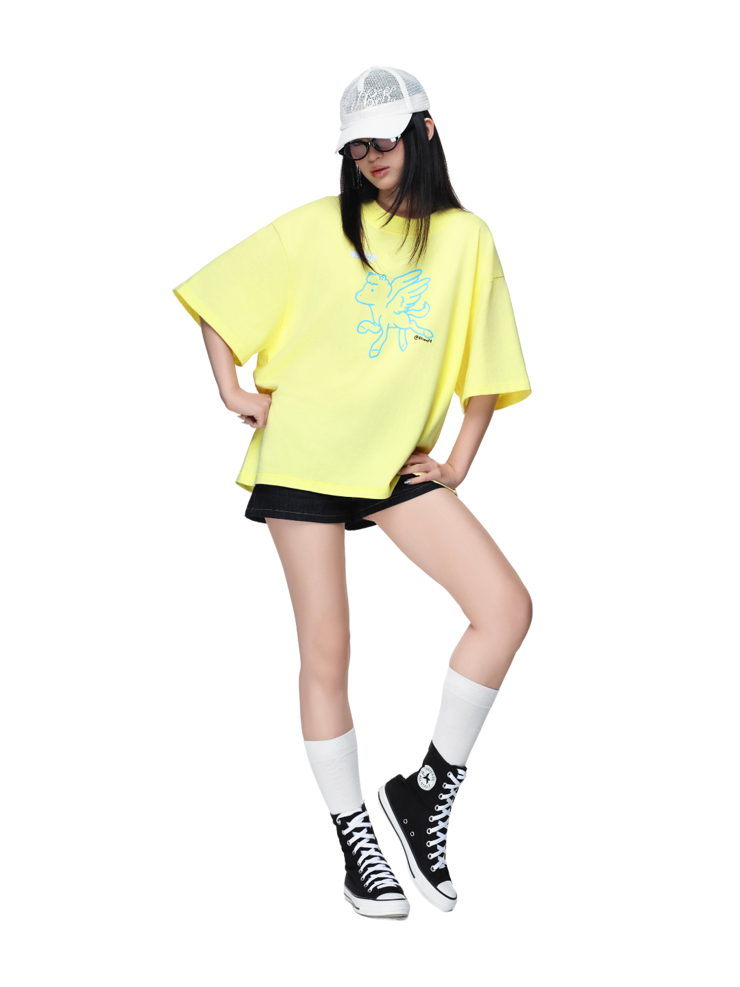 61__comfy Horseswing Tee
