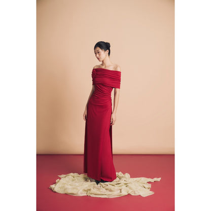 Daphale Stu Hue Ao Dai Set (Pre-order)