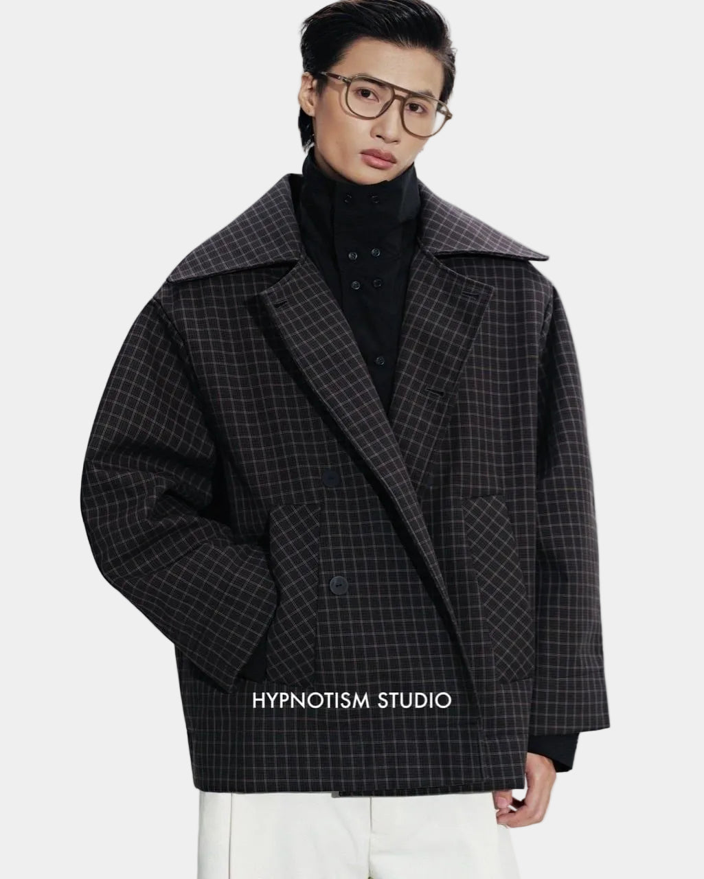Hypnotism Anchor Check Jacket