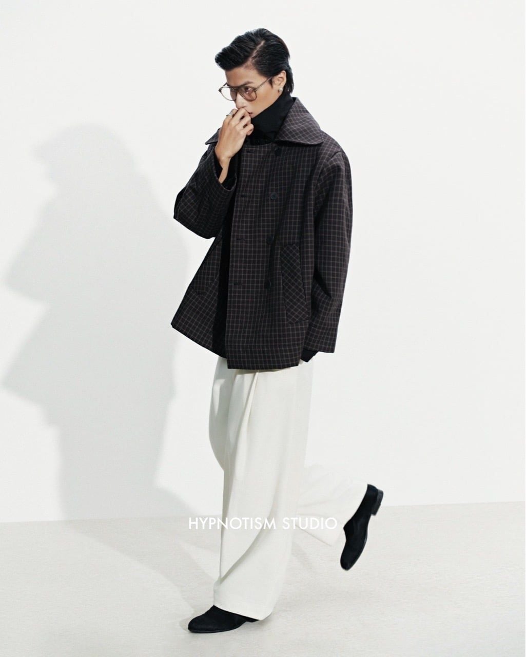 Hypnotism Anchor Check Jacket